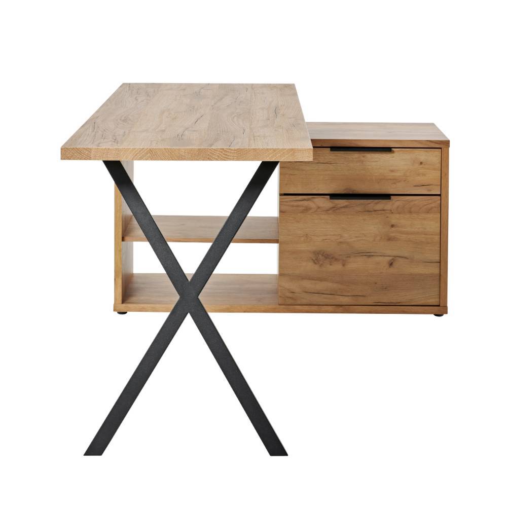 Home Office Schreibtisch mit Stauraum - Sovecca
