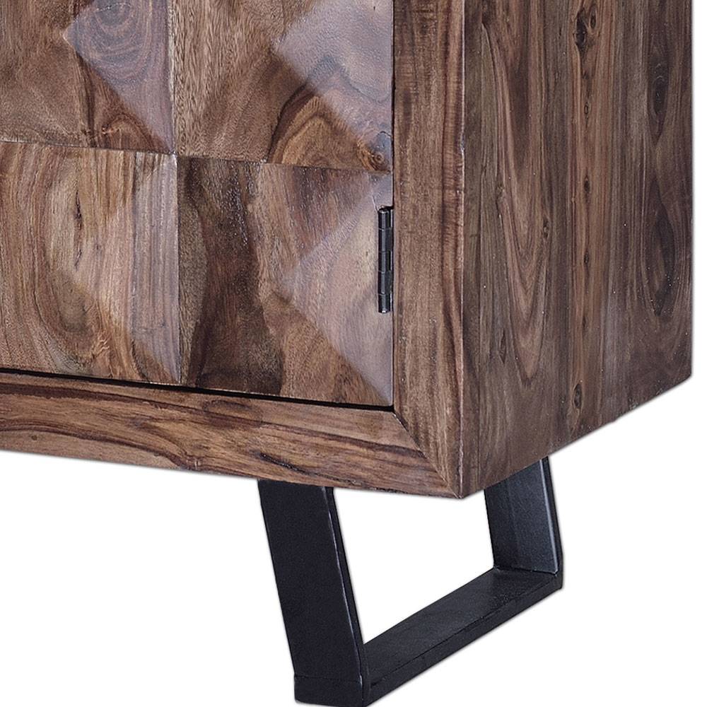 Design Kombi-Kommode aus massivem Rosenholz - Christoma