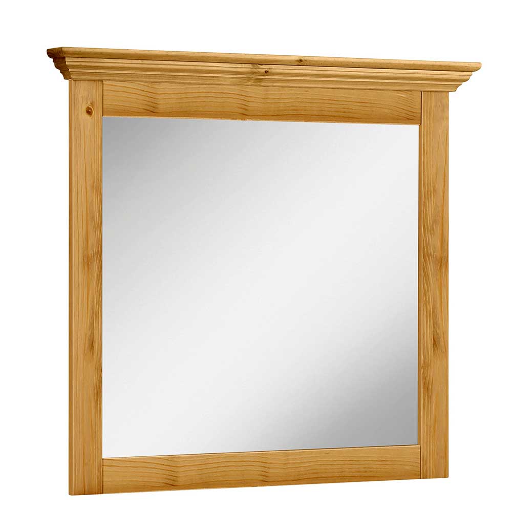 Spiegel im Landhausstil mit Holzrahmen massiv - Zavieca