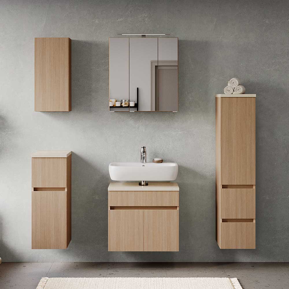 Badmöbel-Komplettset modern - Vibulam (fünfteilig)