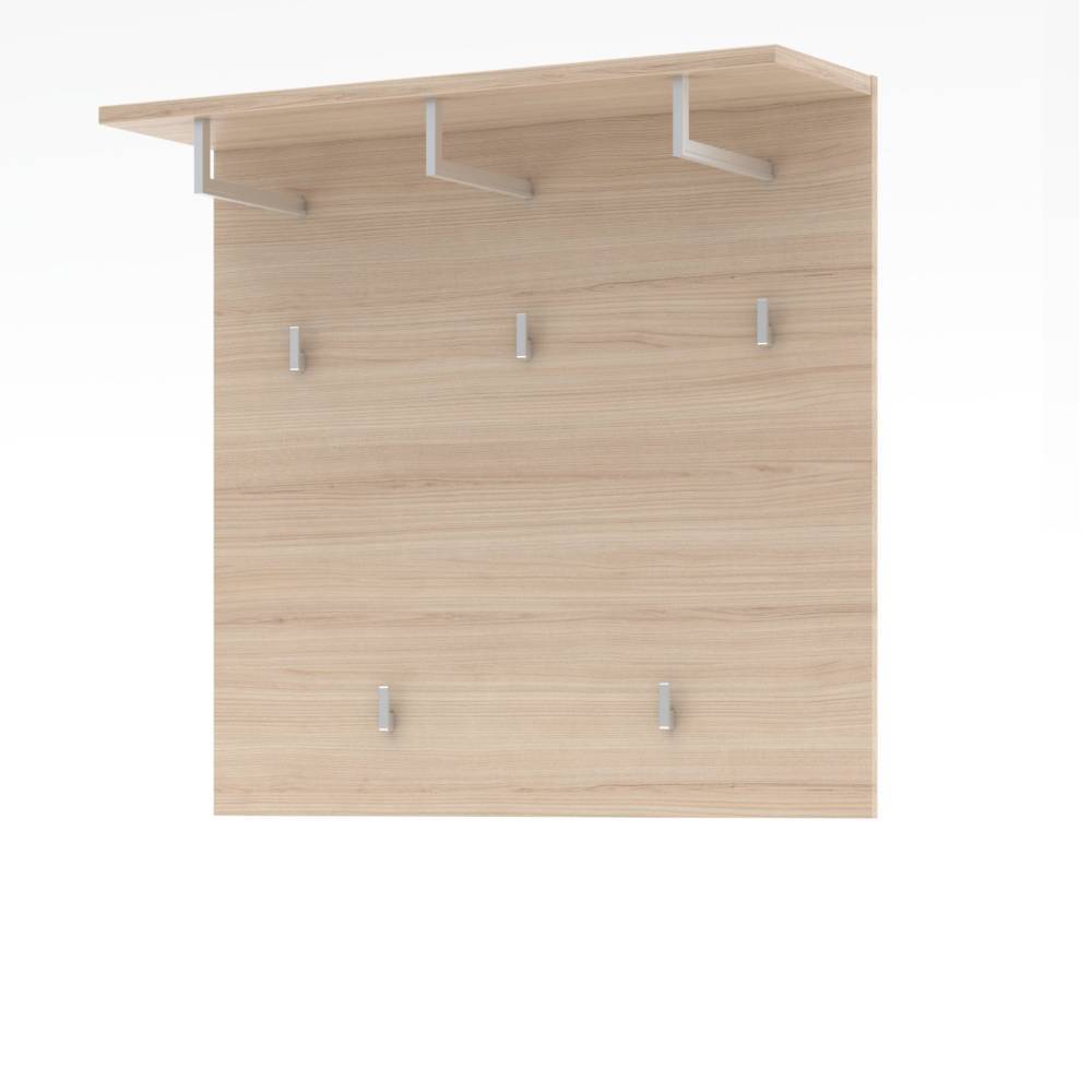 Wandgarderobe in Eiche Holzoptik - Kildare