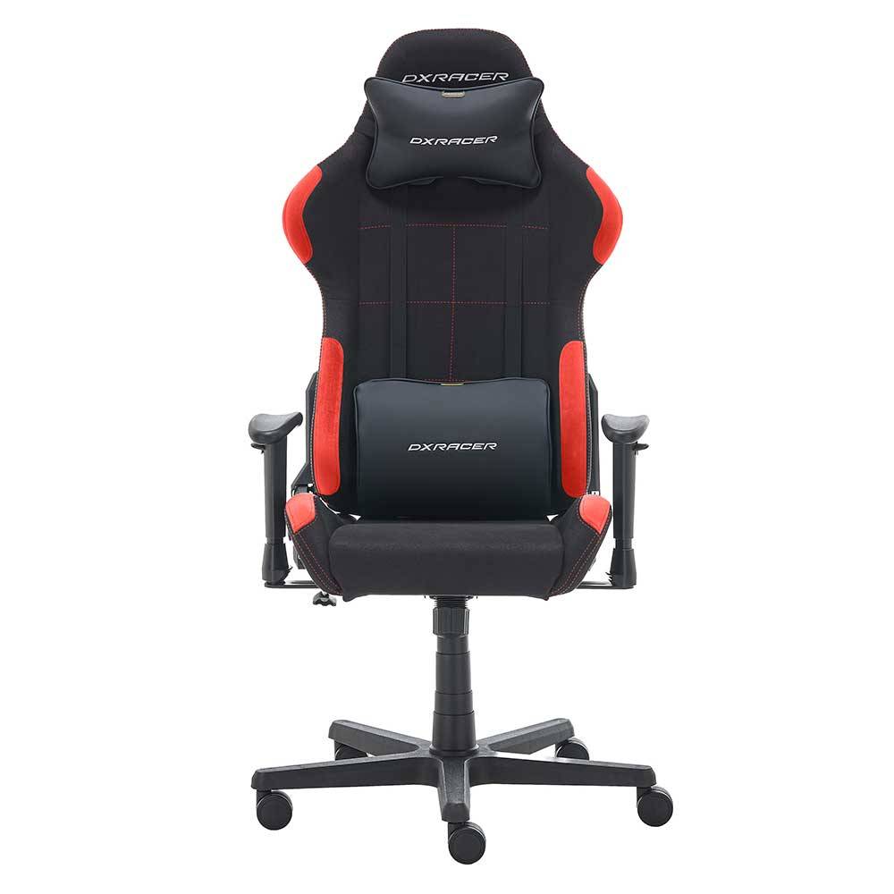 Computerstuhl für Gamer in Schwarz Rot - Gelvino