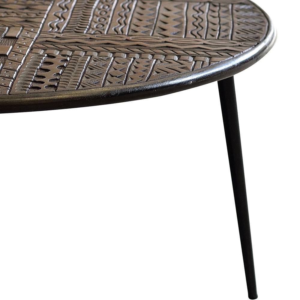Design Wohnzimmertisch in Walnuss Braun - Solu