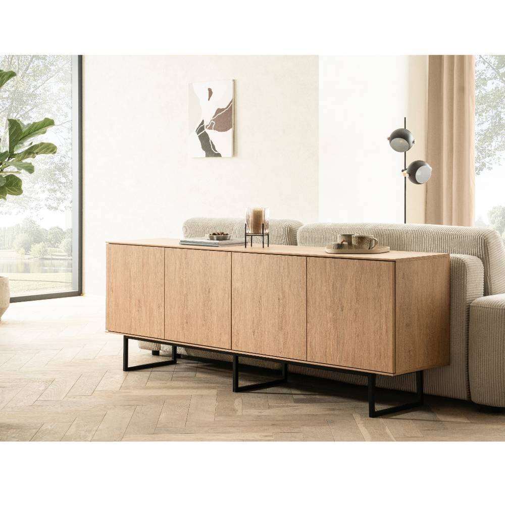 TV Sideboard und Highboard Set - Jaskin (zweiteilig)