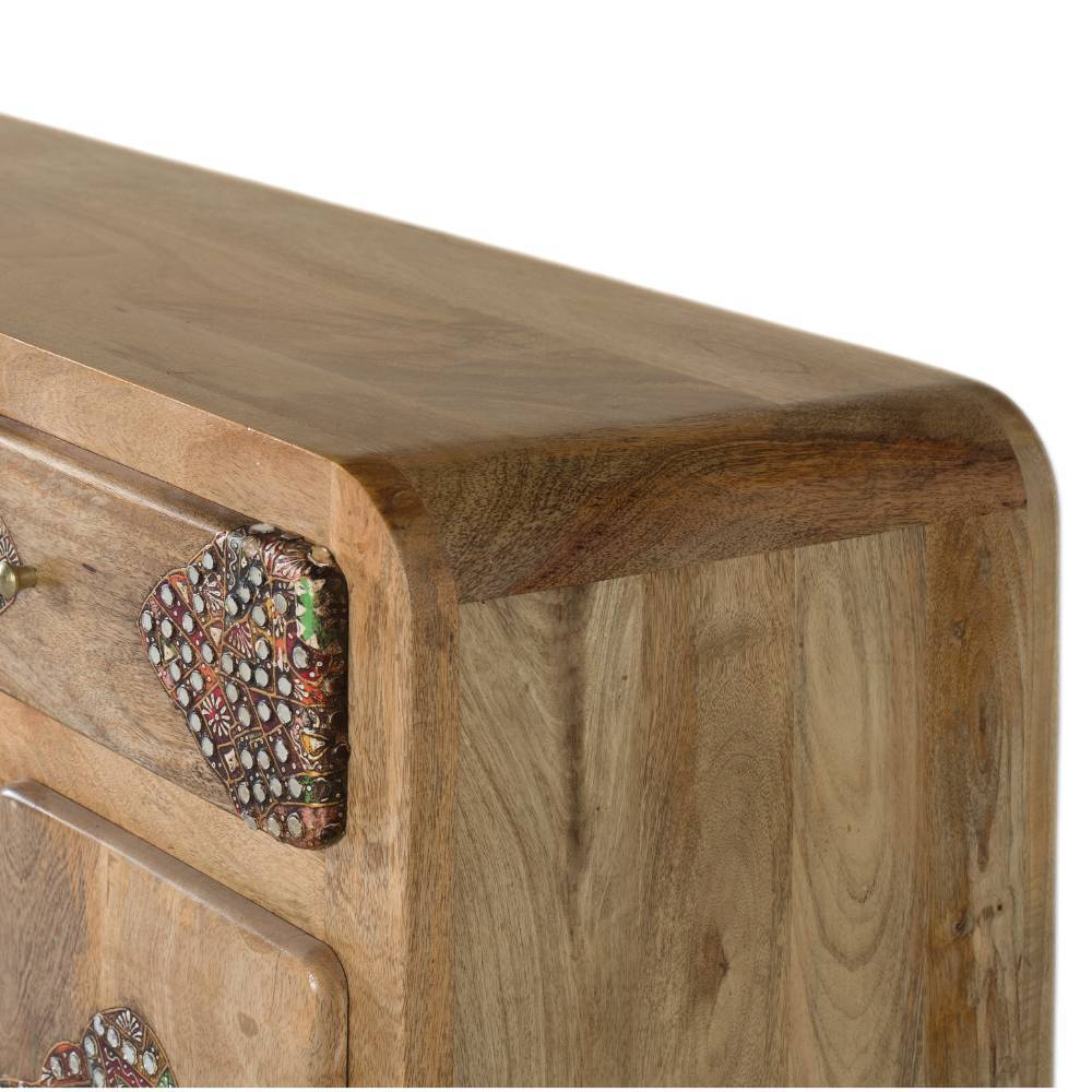 Ethno Design Sideboard aus Massivholz - Jeen
