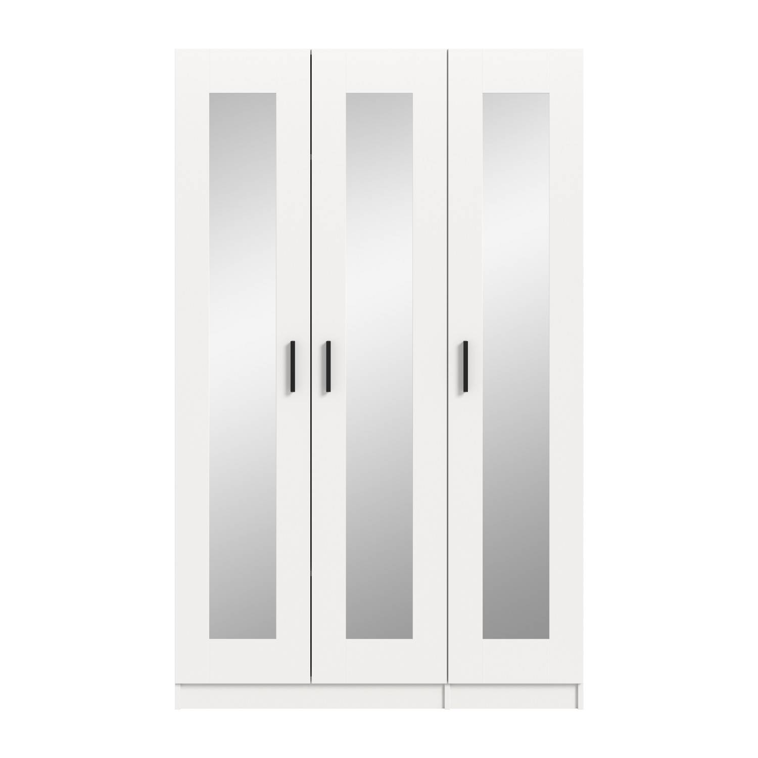 Drehtürenschrank in weiß lackiert - Bilbo II