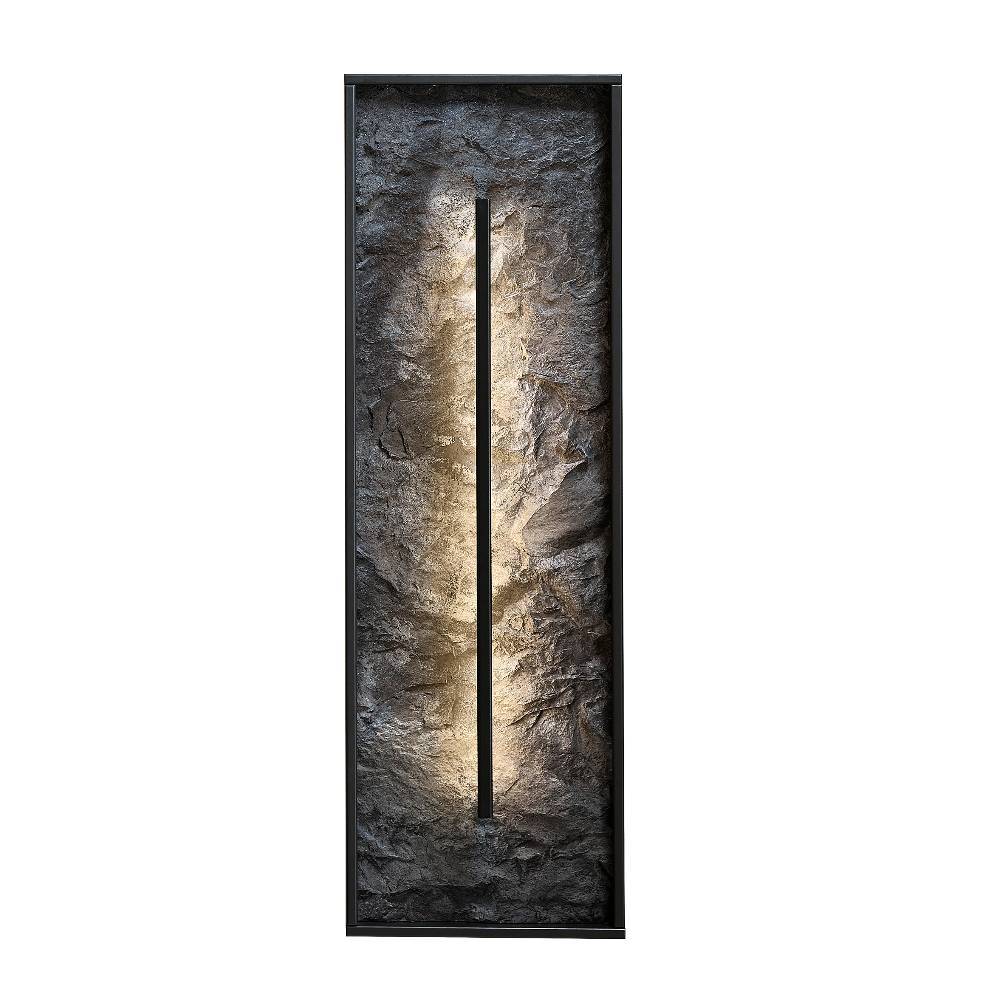 Design-Anbauwand in Wildeiche Bianco - Friburgo (dreiteilig)