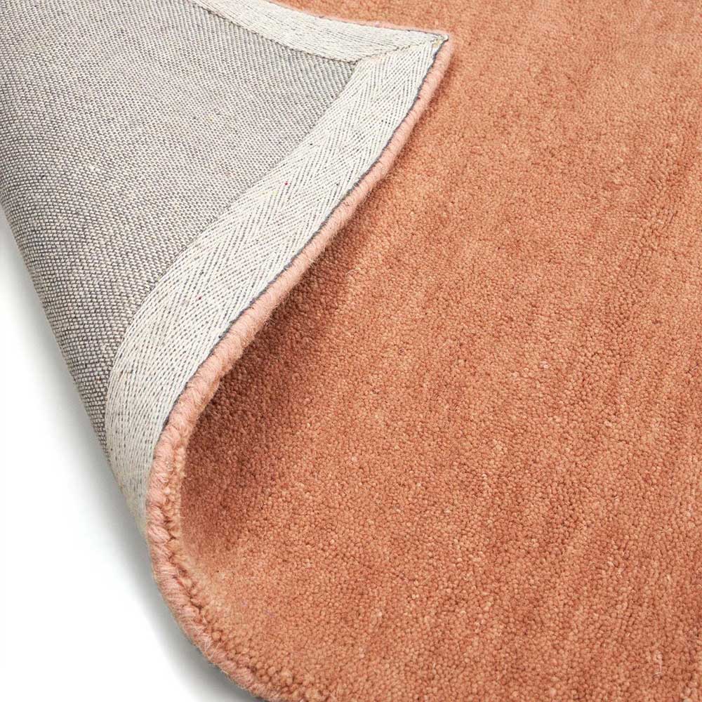 Design Teppich in Terracotta - Desk
