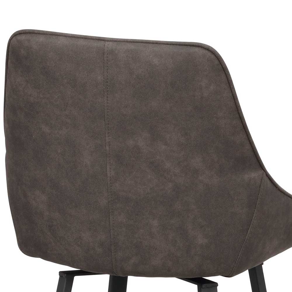 Drehbarer Barstuhl mit Schalensitz - Olterva (2er Set)