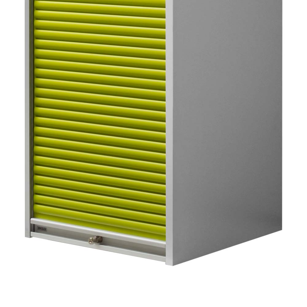 50x202 Schrank mit grünem Roll-Laden - Cabelia