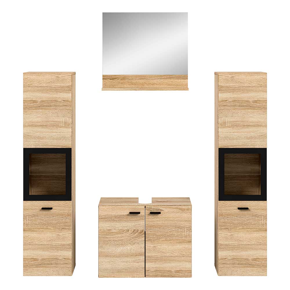 Badezimmermöbel-Set modern - Hoxtona (vierteilig)