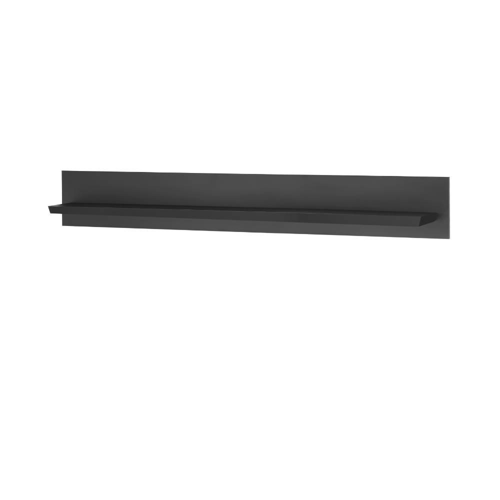 Modern Country Wandboard in Mattschwarz - Lulumo