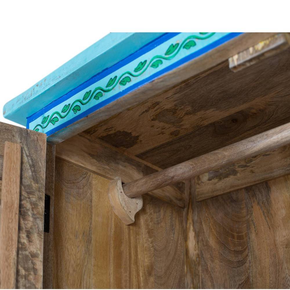 Garderobenschrank in farbenfroher Gestaltung - Barnhia