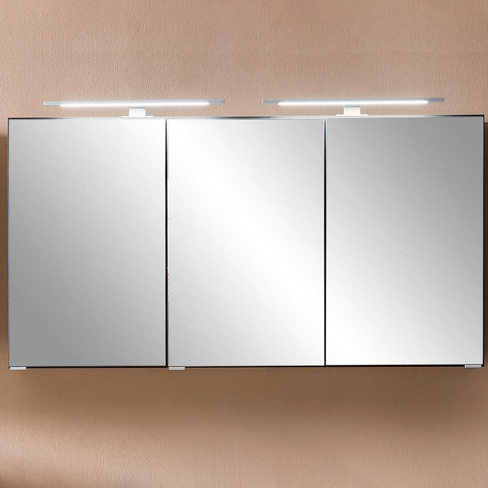 120x68x20 Spiegelschrank mit 3 Türen - Agiruan