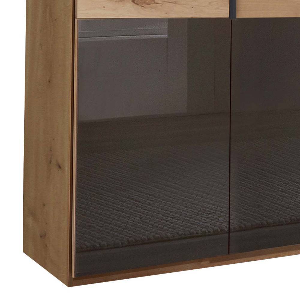 7-türiger Kleiderschrank mit Glasfront - Vutonia