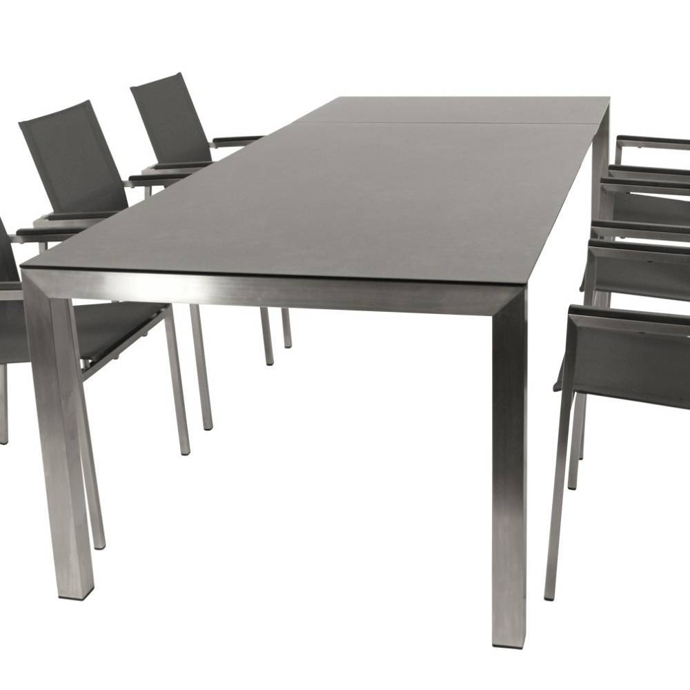 Outdoor Essgruppe mit sechs Sitzplätzen - Greogia (siebenteilig)