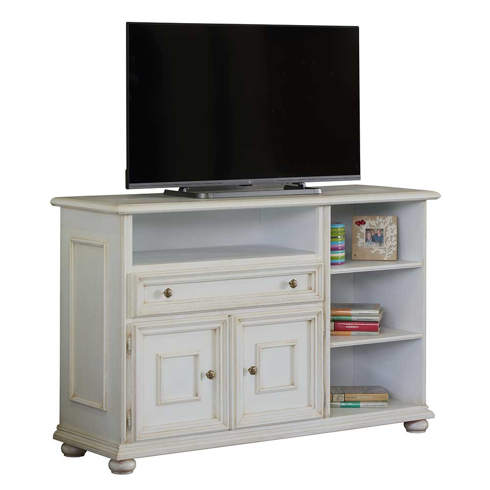 TV Unterschrank in Antikweiß - Vicina