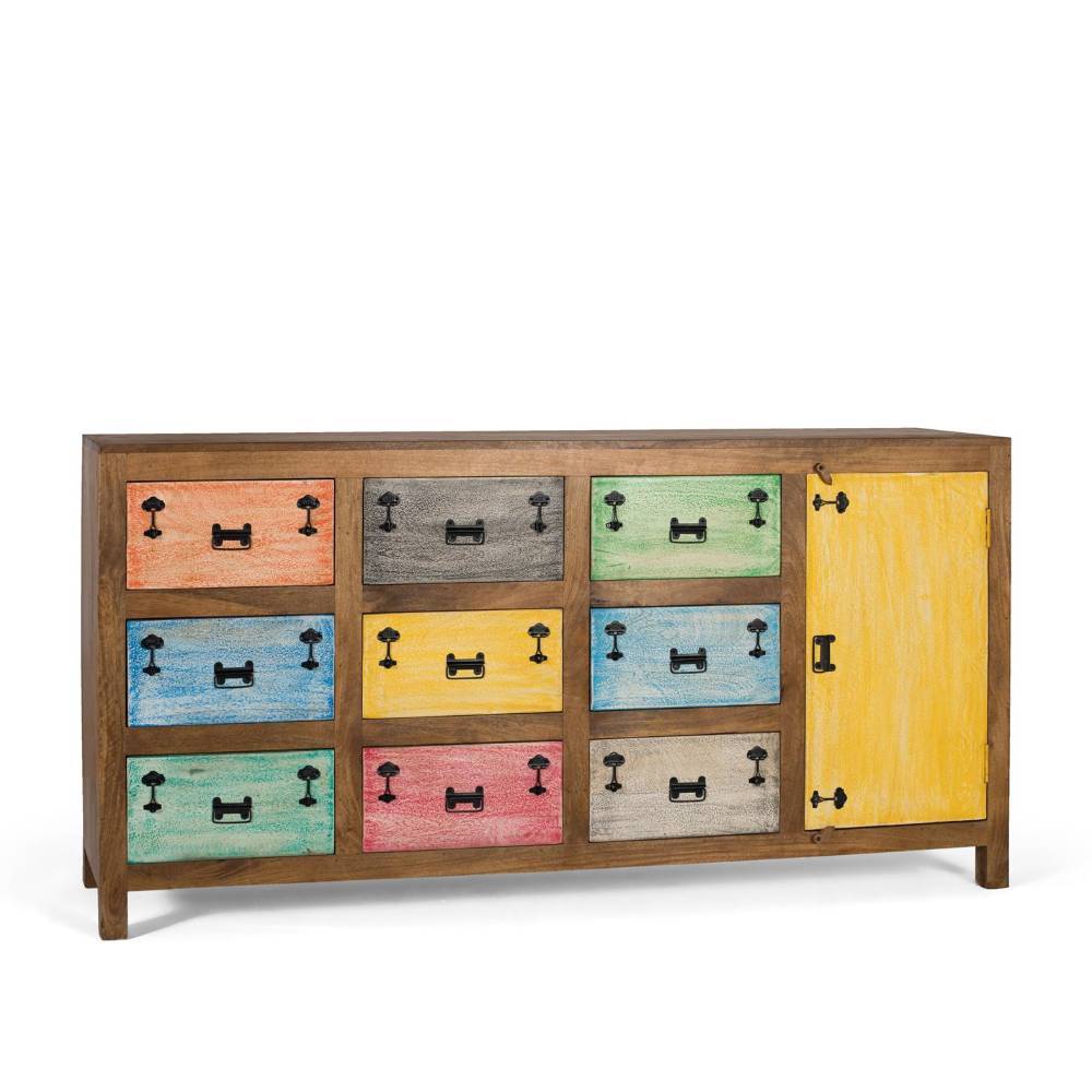 Sideboard mit neun Schubladen - Vulias