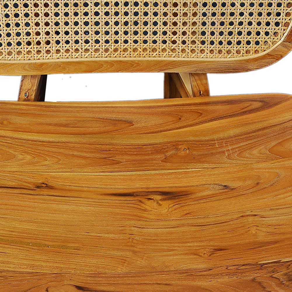 Wohnzimmer Stuhl aus Teak Massivholz - Vivienno