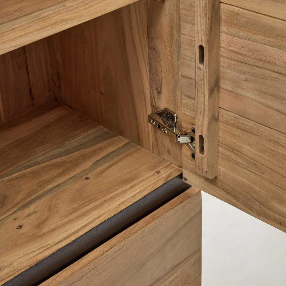 Wohnzimmer Schrank mit vier Türen aus Holz - Pressin