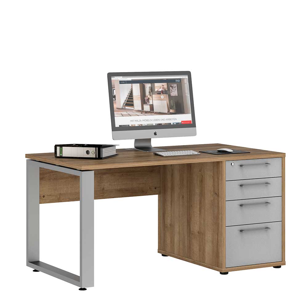 Schreibtisch mit abschließbaren Schubladen - Dreamings I