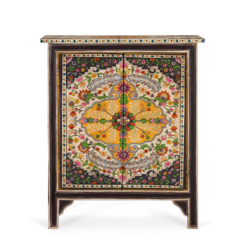 Boho Kommode - folkloristisch bemalt - Huricondra