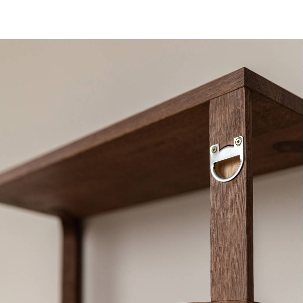 83cm Hängegarderobe in Eiche Tabacco - Gianus