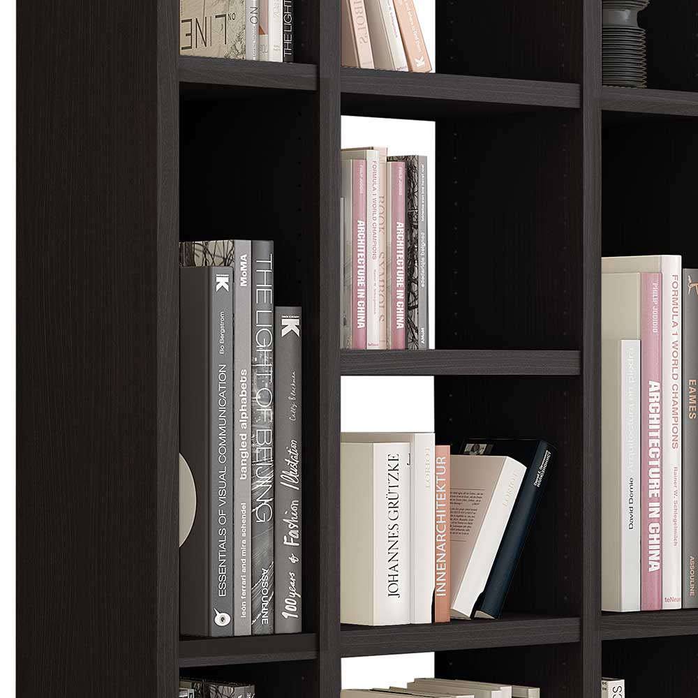 16 Fächer Bücherregal in modernem Design - Montry