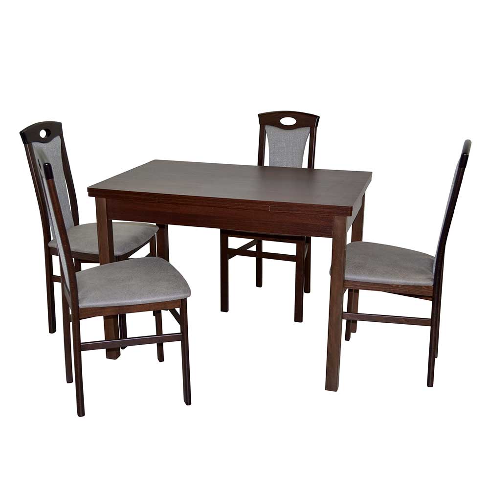 Esszimmer Tisch mit Stühlen Set - Renato (fünfteilig)