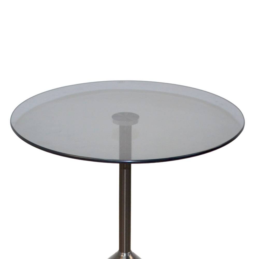 Design-Beistelltisch mit getönter Glasplatte - Dream