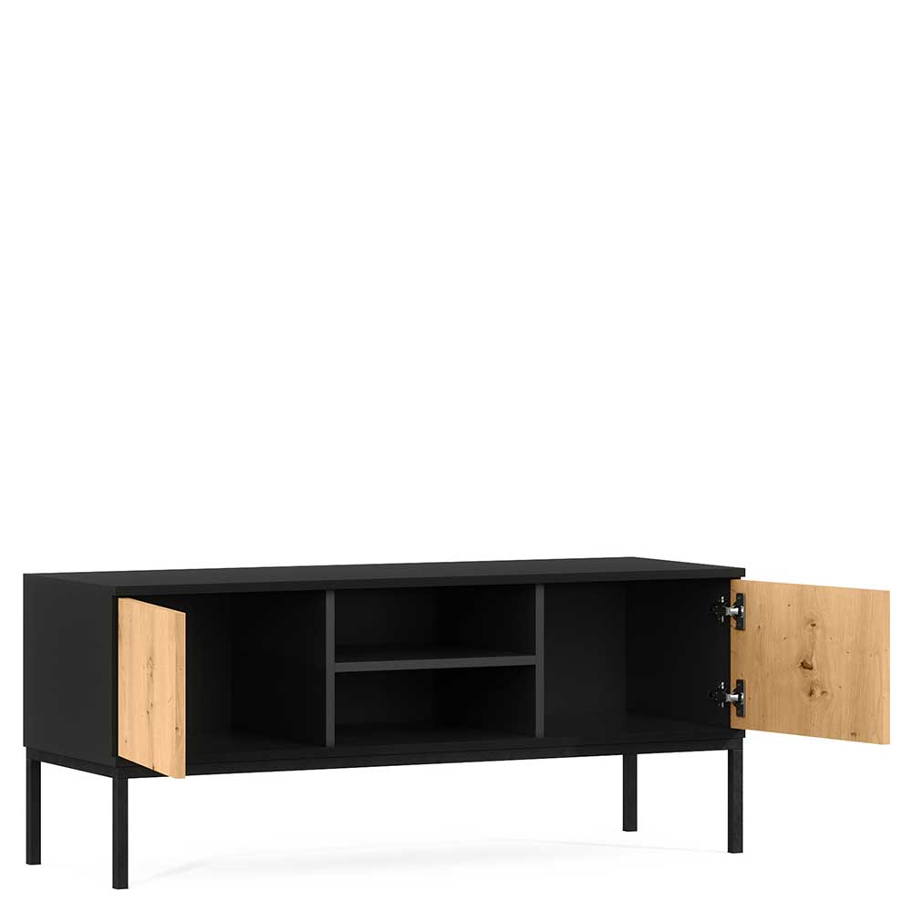 TV Lowboard mit zwei Türen und Fächern - Cavan