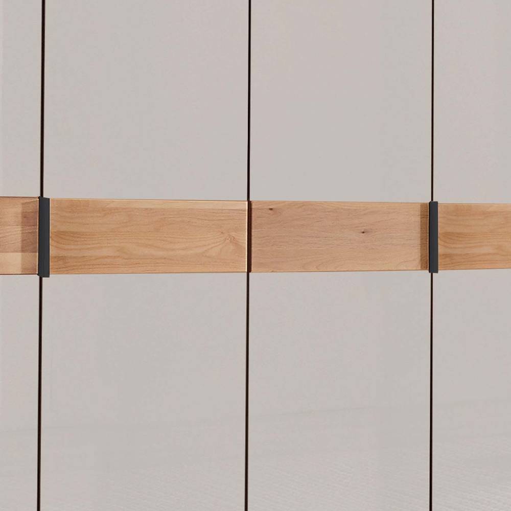236 cm hoher Kleiderschrank mit acht Türen - Dilacco