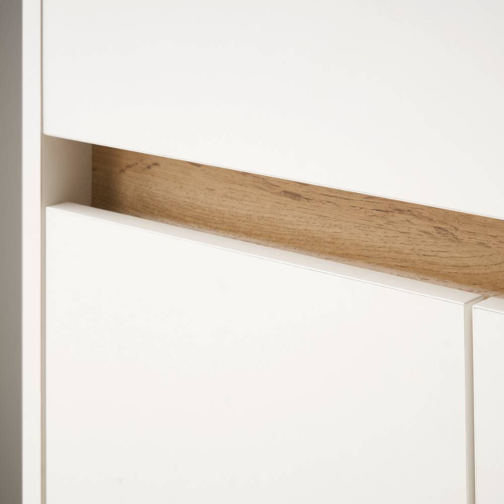Waschbeckenunterschrank in Weiß - Nonessia