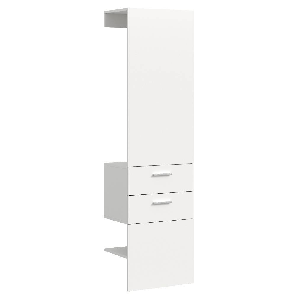 Standgarderobe mit zwei Schubladen - Jarne