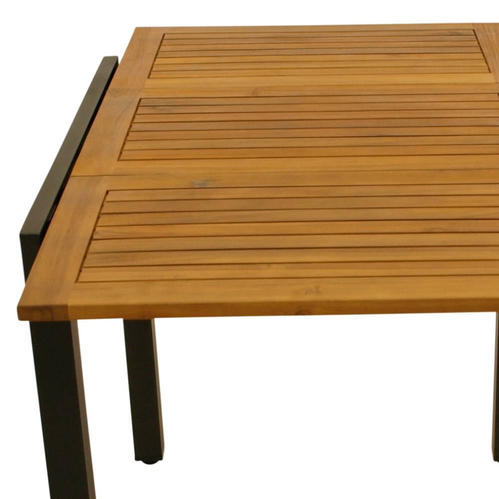 Outdoortisch aus Akazie Massivholz - Rondra