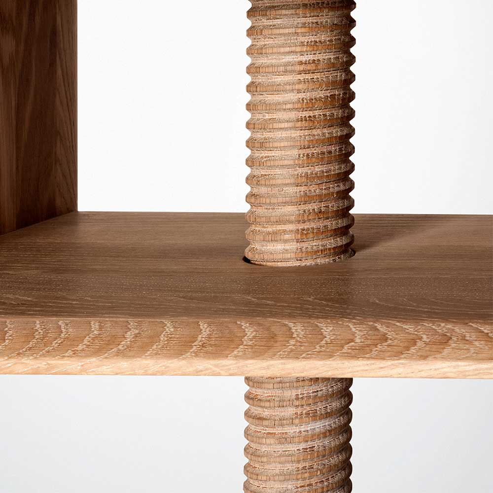 Design Holz Beistelltisch drehbar - Julecas