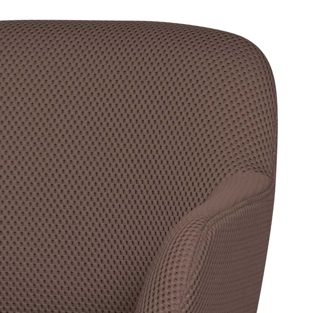 Mesh Polsterstuhl mit Armlehnen - Charlena