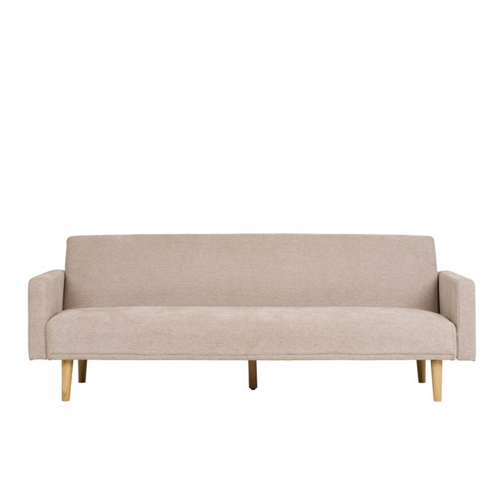 Skandi Schlafsofa in Beigegrau - Anhora