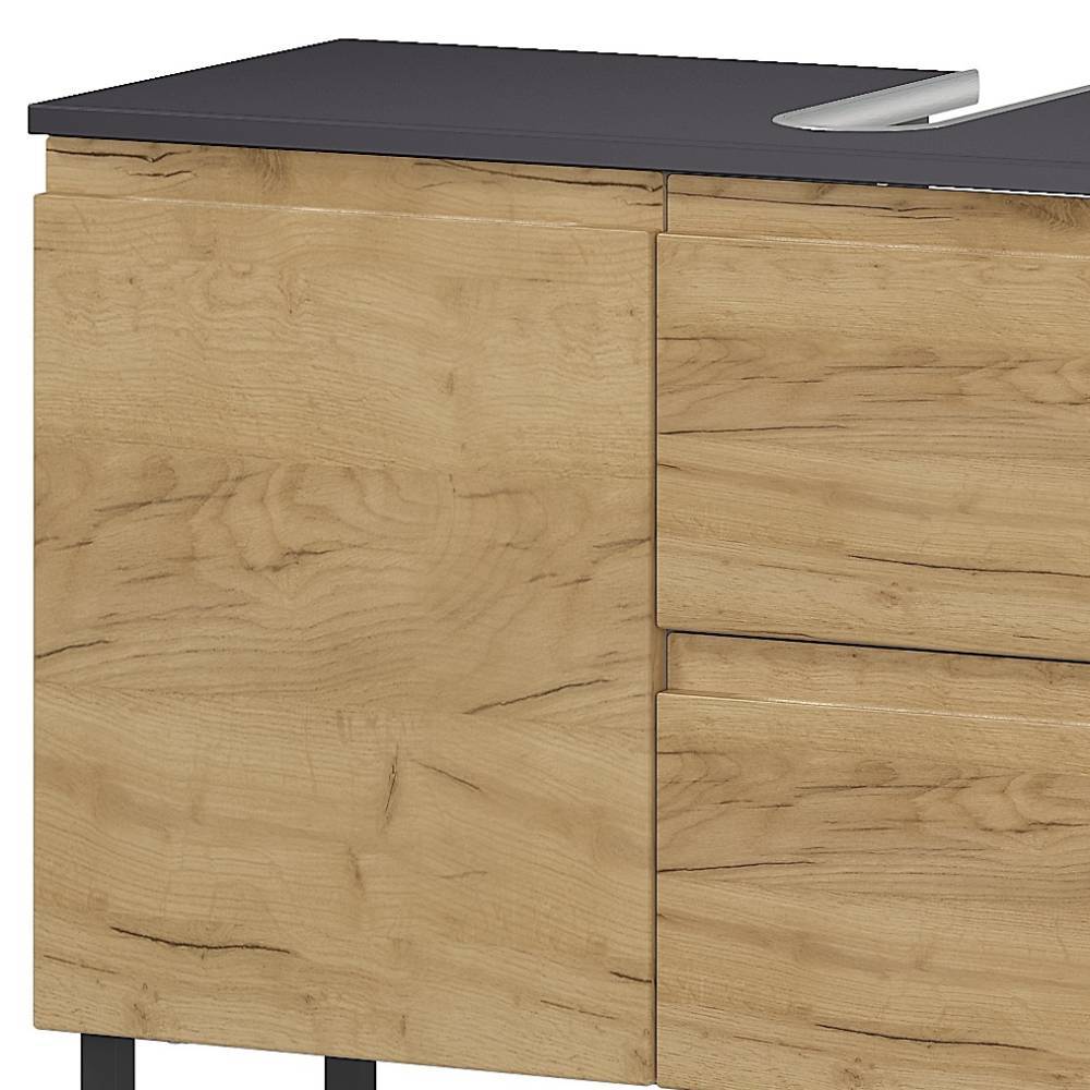 80 cm Waschbeckenschrank in Wildeiche NB - Vignus