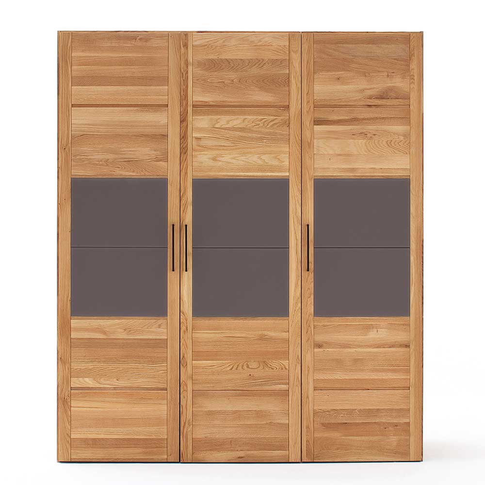Massivholz Kleiderschrank mit drei Türen - Zaisan