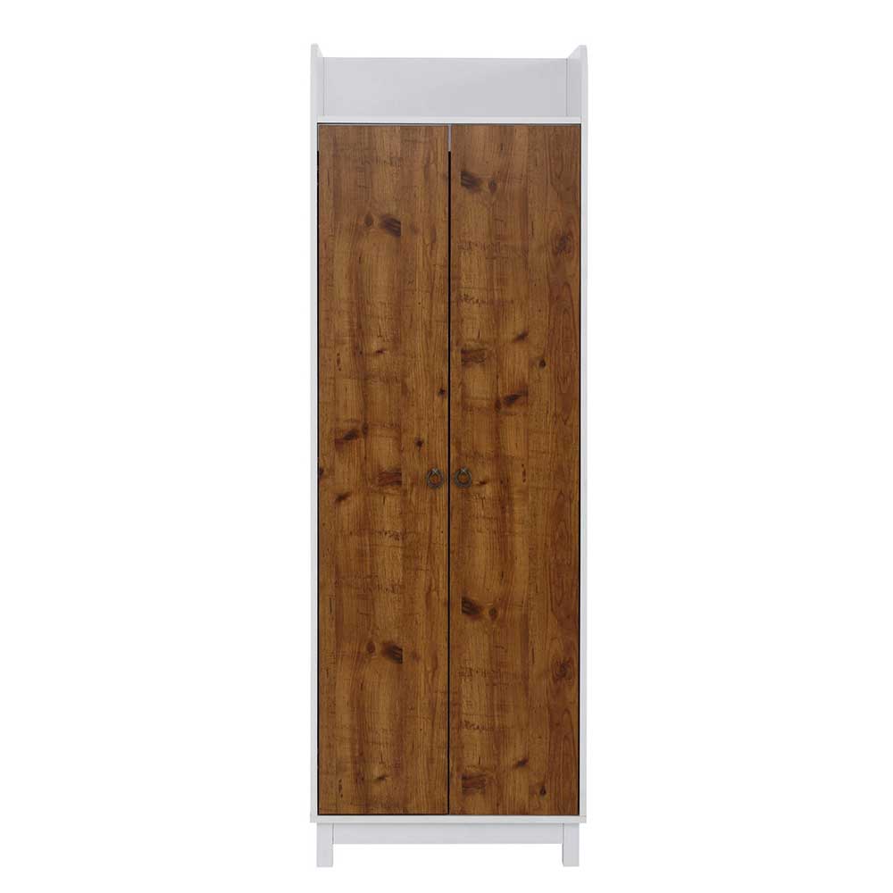 62x180x50 Landhaus Dielenschrank 2-türig - Zeymon