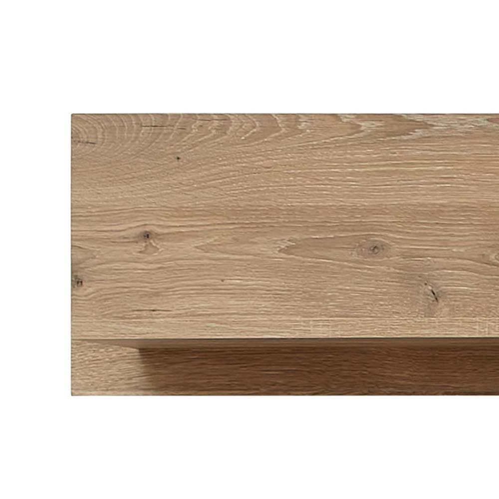 Wohnzimmer Anbauwand Holz Look - Zelio (dreiteilig)