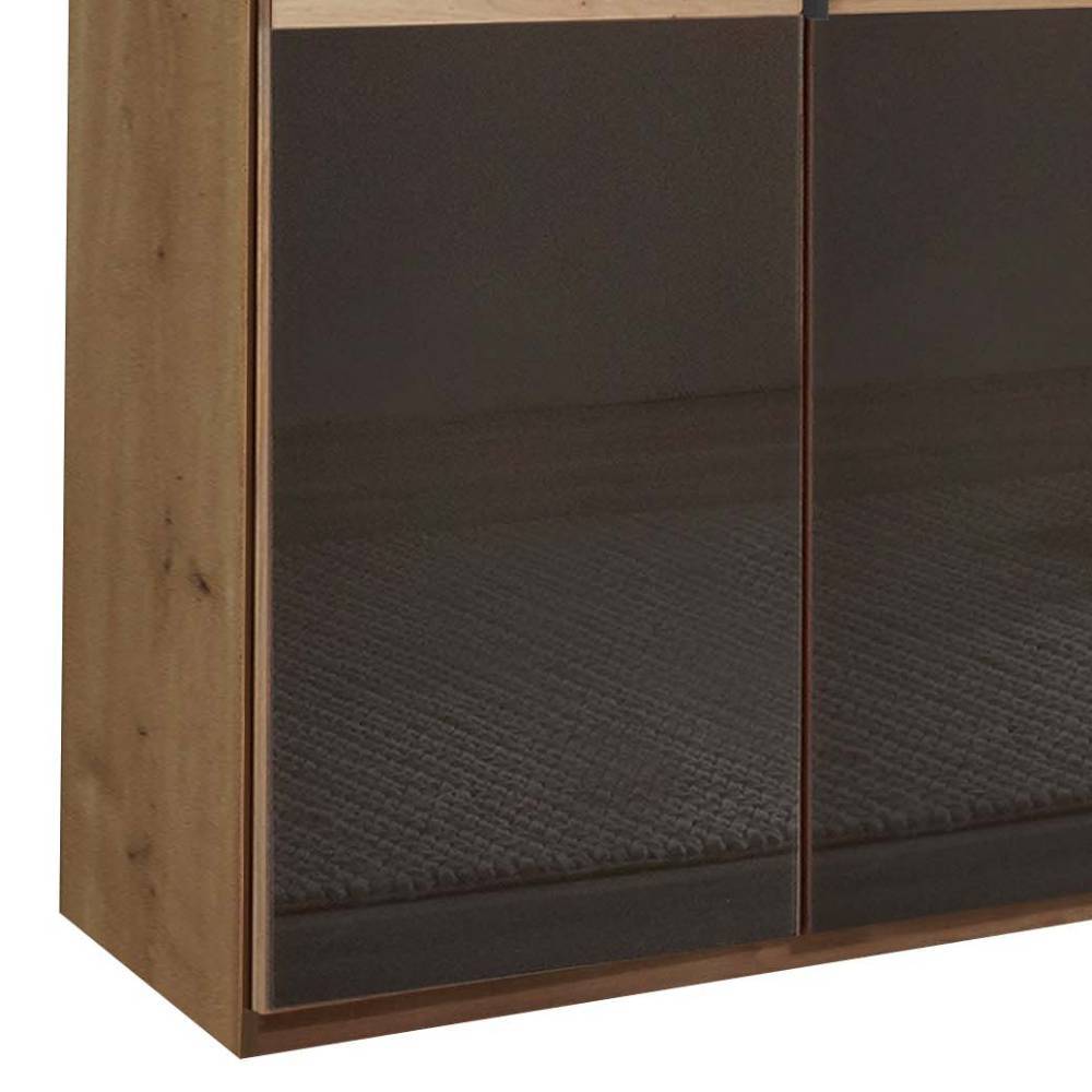 Schlafzimmerschrank mit Glasfront - Vutonia
