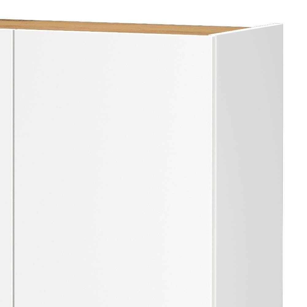 Schuhschrank in Weiß mit Eiche - Cooking