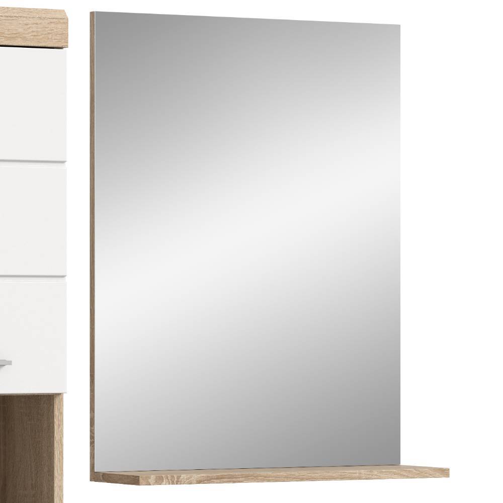 Badkombination mit Waschmaschinenschrank Set - Calbanyara (vierteilig)