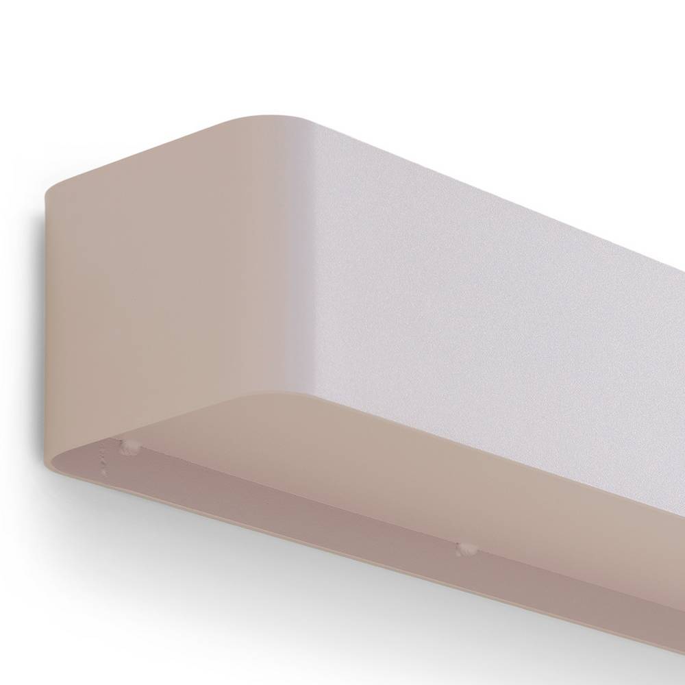Badezimmerregal aus Stahl in Taupe - Wengton