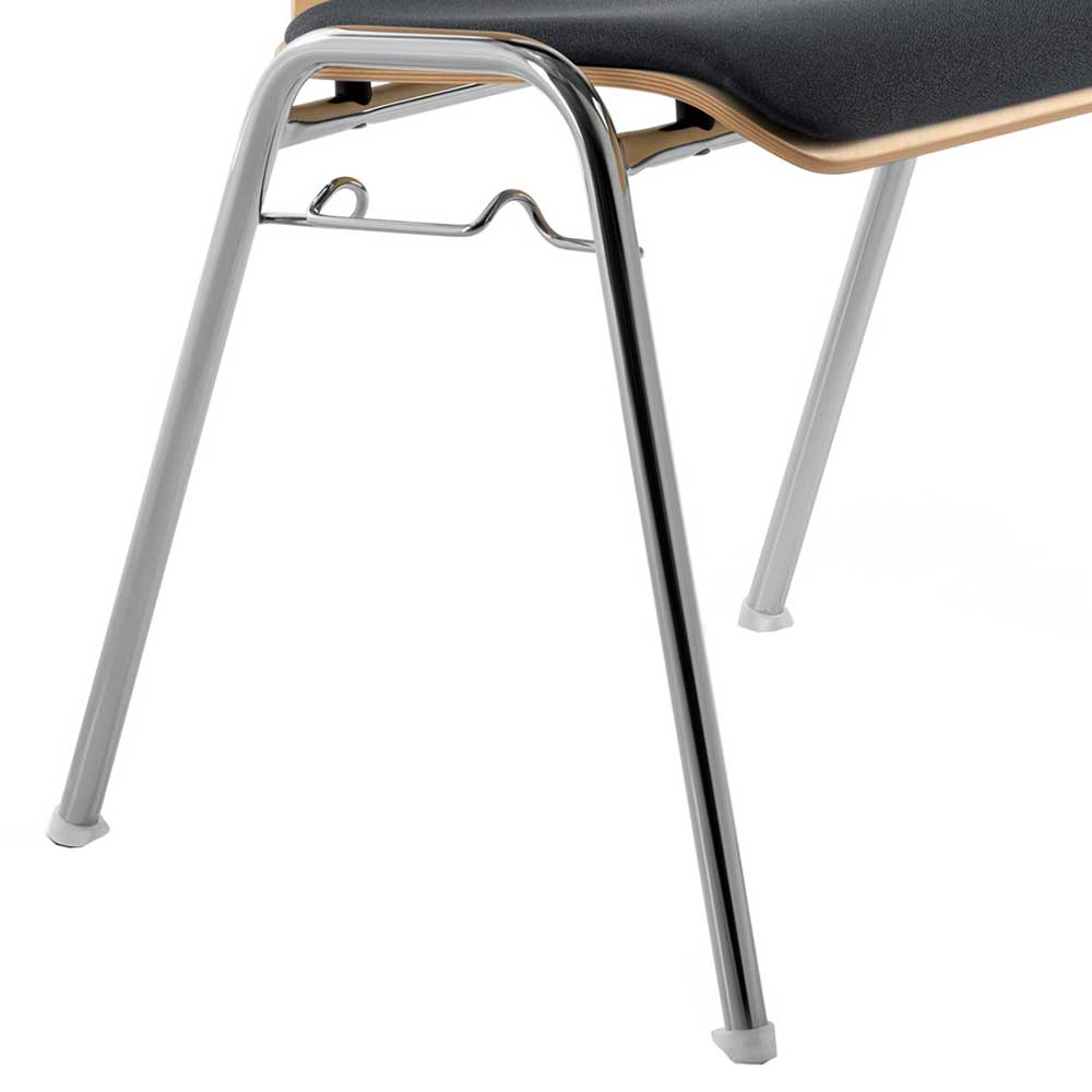 Stapelbarer Stuhl aus Buche Schichtholz - Convilla