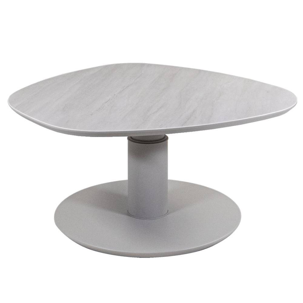 Design-Sofatisch in Hellgrau - Gedda
