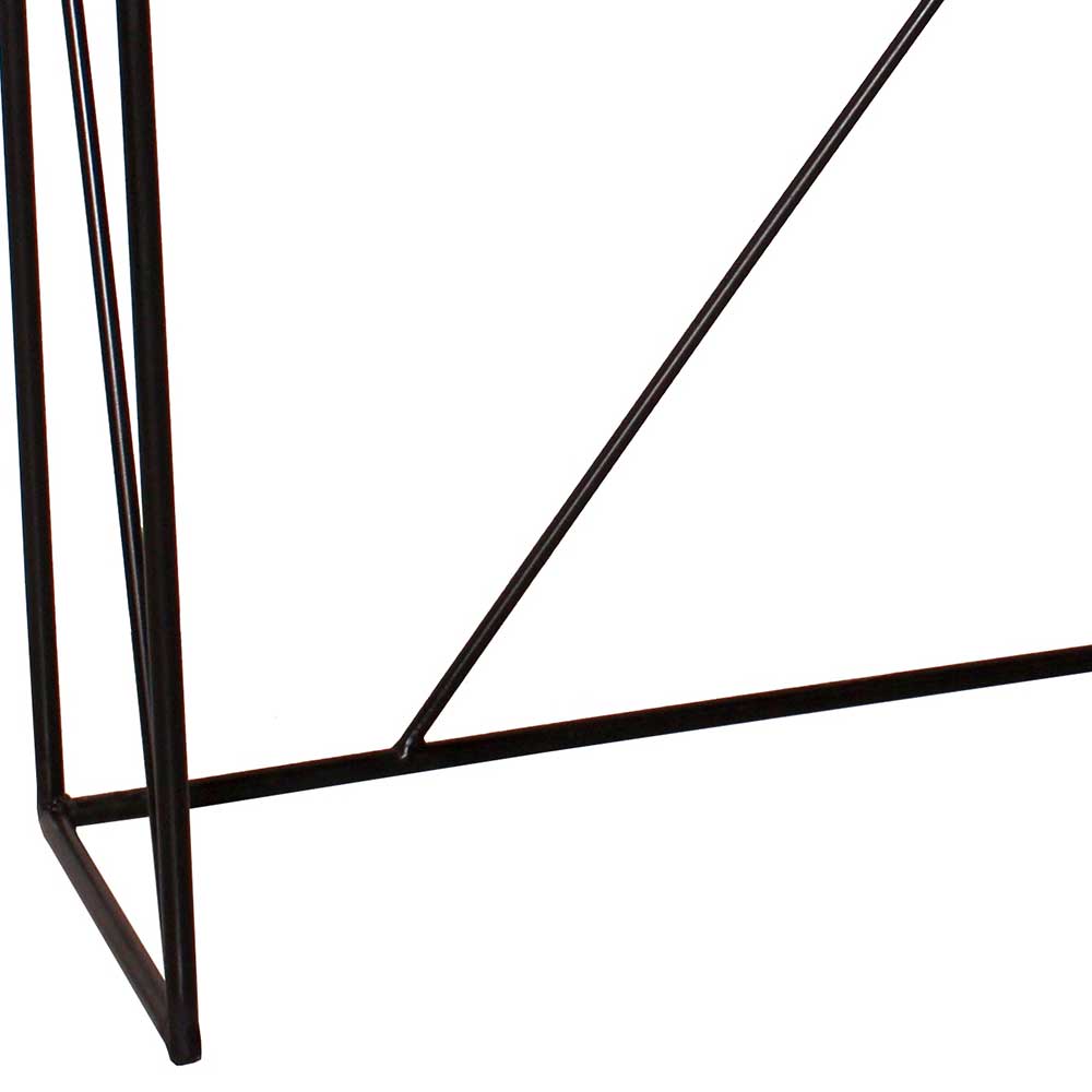 120x122x60 Design Schreibtisch aus Holz & Metall - Offia