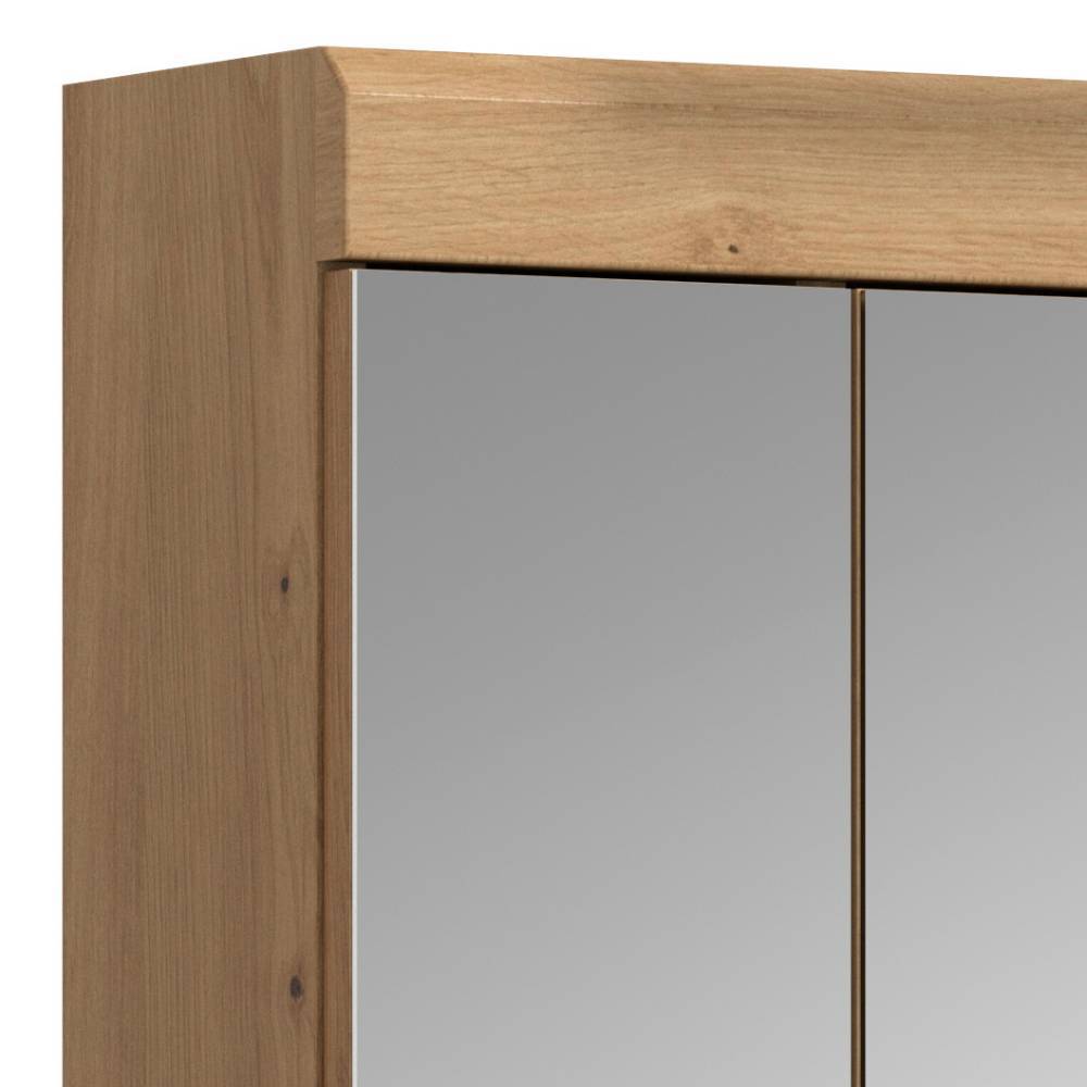 Waschplatz und Hochschrank Set in Salbei - Tamdato (dreiteilig)